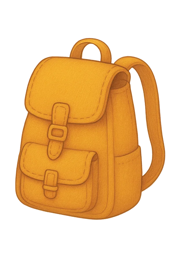 Emma's backpack