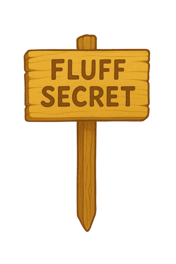 Emma's fluff secret sign