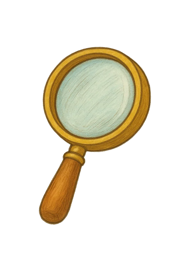 Emma's magnifying glass