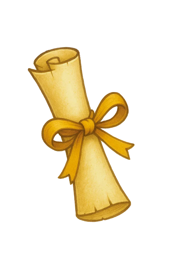 Emma's rolled map