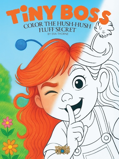 Tiny Boss - Color The Hush-Hush Fluff Secret