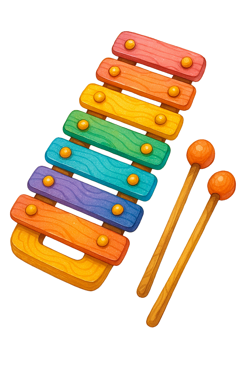 A colorful xylophone from Emma's music world